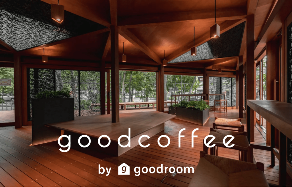 木立の中のカフェ「goodcoffee」、東陽町駅前にオープン!